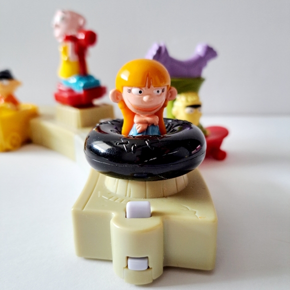 RARE Cartoon Network 2003 Ed, Edd, n' Eddy Subway Kids Pack action figures Y2K - Picture 5 of 7